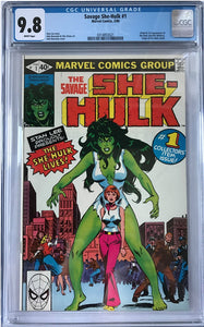 CGC 9.8Savage She-Hulk #1 (TEST)